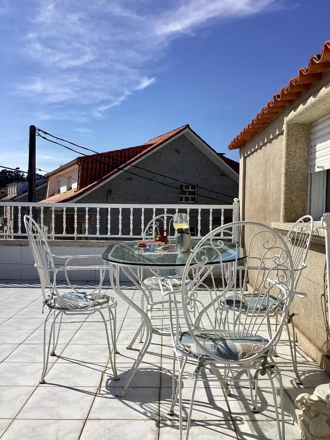 Atico Con Terraza Apartment O Grove Bagian luar foto