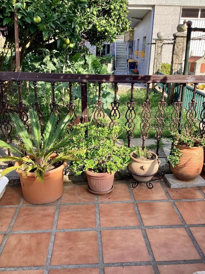 Atico Con Terraza Apartment O Grove Bagian luar foto